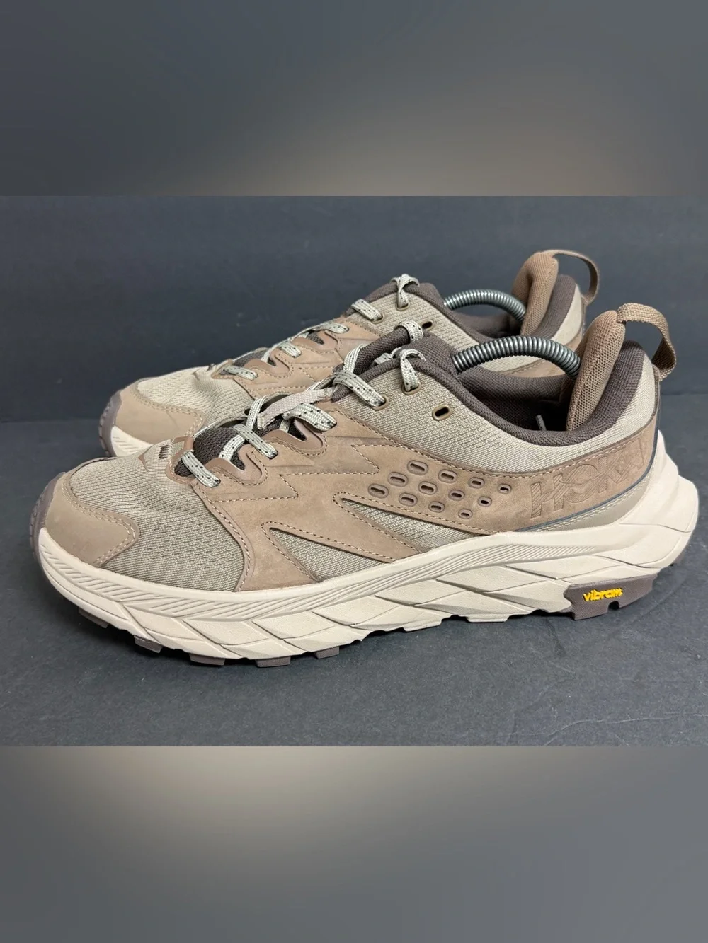 NEW HOKA ONE ONE Anacapa Breeze Low Dune Oxford Tan 1127920-DOTN Size 10.5 D